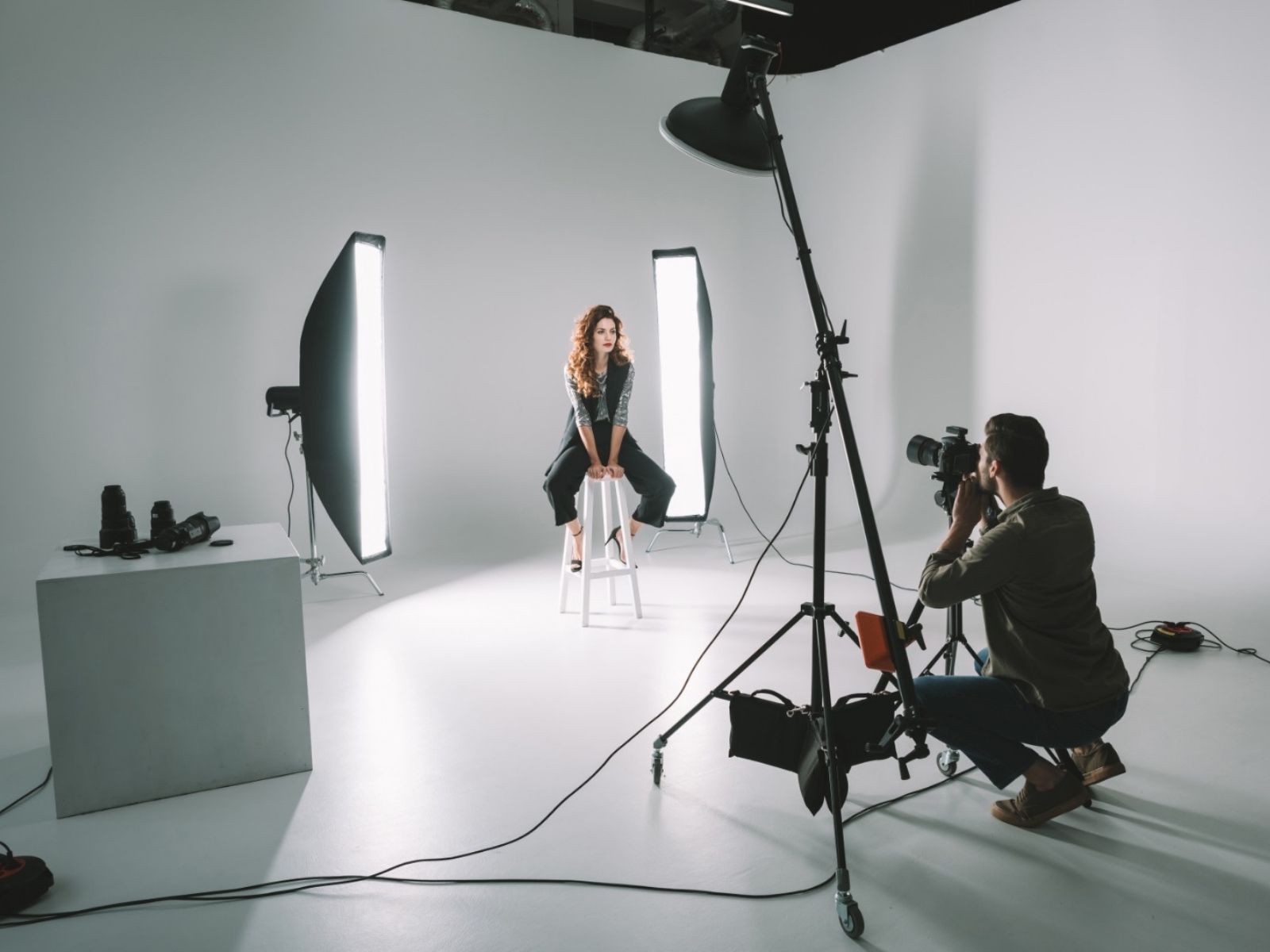 Complete photography lights kit for beginners