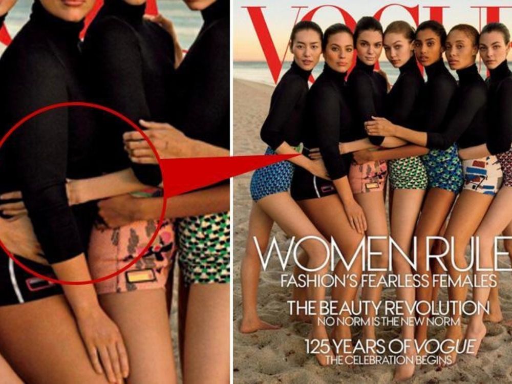 vogue photoshop fail